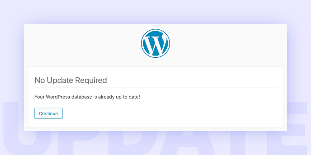 Update wordpress with FTP